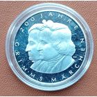 Германия 10 евро, 2012 200 лет сказкам братьев Гримм. Монета в капсуле.