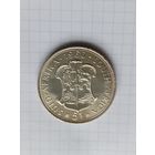 Южная Африка  5 шиллингов 1960 г. серебро "50 лет Южноафриканскому Союзу"