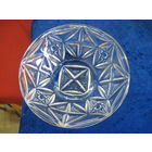 Конфетница, салатница хрустальная 6х19,5 см.