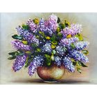 Картина маслом"Сирень"