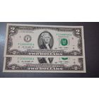 США 2 доллара 2009 F Джорджия лот 2 штуки unc.