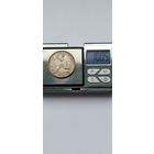 50 копеек 1925 года. ПЛ. Серебро 900. Монета не чищена. 45028