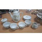 Чайный детский сервиз чайник чашки ГДР 1970-ые