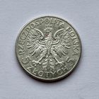 Монета СЕРЕБРО Польша 5 злотых 1933 год Ядвига ОТЛИЧНЫЕ