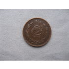 Мексика 2 сентаво 1906 год