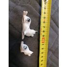 2 миниатюрных фарфоровых котика