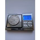 2 кроны 1930 года. Эстония, Первая Республика (Крона) (1928 - 1940). Серебро 500. Монета не чищена. В45505.