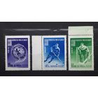 СССР 1957г. Первенство мира по хоккею. Серия из 3 марок.** Сол.1982-1984.