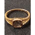 Кольцо 585 вставка раухтопаз