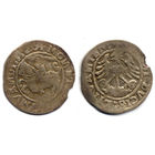 Полугрош 1520, Жигимонт Старый, Вильно. Окончания легенд: Ав - ':15Z0', Рв - 'LITVAИIE:.:', V группа редкости