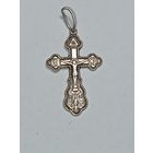 Крестик серебро  925 проба .Распродажа с рубля !