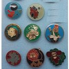 Значки. Мультфильмы. Сказки. Детские.