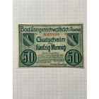 50 пфенигов (нотгельды) г. Германия Лангеншвах-2912