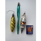 Лот елочных игрушек.