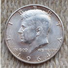 США 1/2 доллара 1964 года, D, AU. Джон Фицджералд Кеннеди. Серебро! Сторгуй за свою цену, предложи обмен!