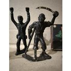 Солдатики СССР, Донецкая фабрика игрушек, пластмасса. Одним лотом