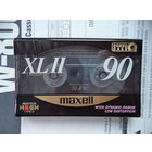 Аудиокассета maxell XL-II 90. Из блока, в коллекцию.