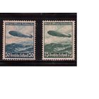 Германия-1936,(Мих.606-607)   * (с клеем) , Дирижабли