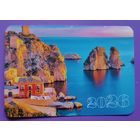 Море. Скалы. Календарик, глянец, 2026.ТРАСКО