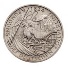 Германия 5 марок, 1984 150 лет образования немецкого таможенного союза UNC