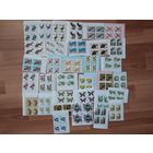 33 КВАРТБЛОКА чистых марок СССР ФЛОРА, ФАУНА