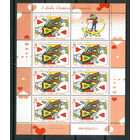 Беларусь - 2004г. - День Святого Валентина. Карты - полная серия, MNH [Mi 529] - 1 малый лист