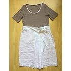 Платье Италия 50-52 Лен Низ, верх хлопок