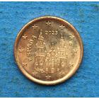 Испания 1 евроцент 2023