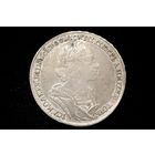 Рубль 1724 г. Российская Империя, Пётр I. Кабинетная патина!