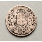 Италия 1 лира 1867 M