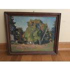 Ян Рыдзик . Дрэва ля хаты.