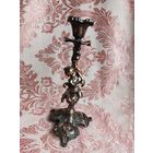 Винтажный подсвечник Путти на 1 свечу. Бронза. 60-70-е годы.