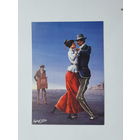 Pastor  живопись  10х15 см