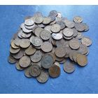 Лот монет СССР 2 копейки ранние (130шт)