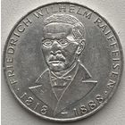 Германия 5 марок 1968 г. 150 лет со дня рождения Фридриха Вильгельма Райффейсена