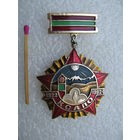 Знак. КСАПО. 1922-1982. Краснознамённый Среднеазиатский пограничный округ