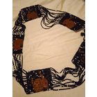 Украшение из бисера. Пояс или бусы. Заяц или кролик.