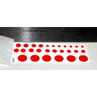 Декали для модели самолёта - внутренние красные круги ОЗ.