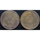 YS: Германия, Рейх, 1 пфенниг 1905E, KM# 10