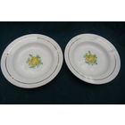 Две глубокие тарелки. D 20 см.  БУДИ