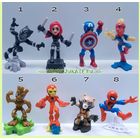 Игрушки из серии "Герои Марвел" (киндер)