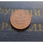 1 пфенниг 1977 (J) Германия ФРГ #02