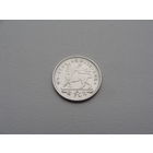 Эфиопия. 1 герш  1897-1903 год  KM#12  "Император Менелик II"    Тираж: 49.789.000 шт