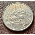США 25 центов , D   2006 Квотер штата Невада     ( 2-5-8 )
