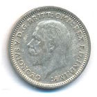 Великобритания 3 пенса 1935 г. Ag. Оригинал