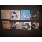 Магнитная лента,бобины,5 шт. времён СССР.С рубля.