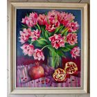 Мацуро Ю.В. "Весенний аромат", 2021 год; 60/50 см