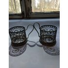 Два подстаканника скань"Улитка".