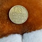 10 пфенниг(1932г.) Данциг.В сохране.