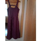 Красивый винтажный сарафан,ажурный рисунок,46-48 р.